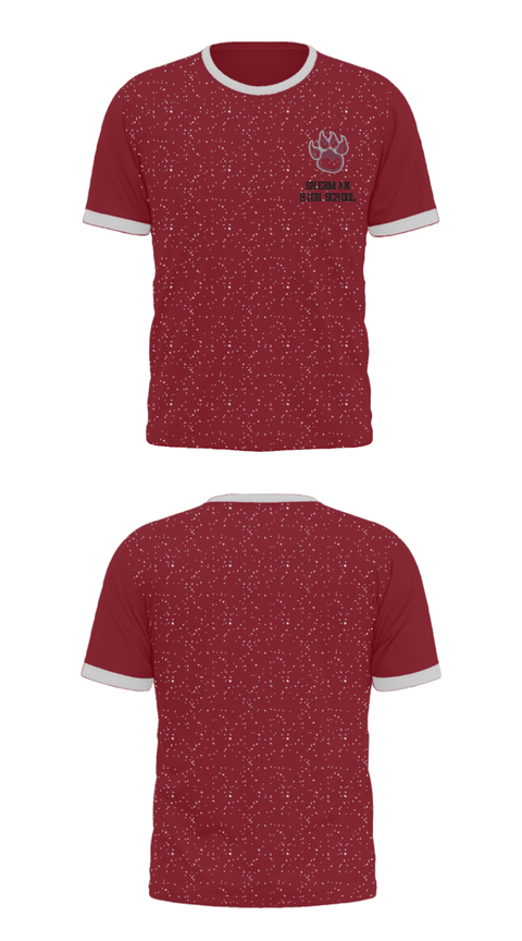 Short Sleeve Performance Shirt, Sherman High School, Spirit Store, Teamtime, Team time, sublimation, custom sports apparel, team uniforms, spirit wear, spiritwear, sports uniforms, custom shirts, team store, custom team store, fundraiser sports, apparel fundraiser