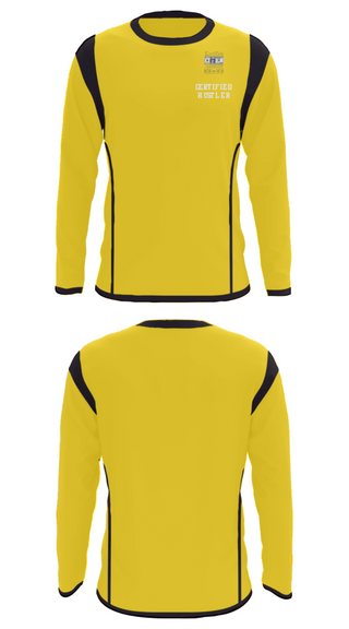 Long Sleeve Performance Shirt, Certified HustlerCertified Hustler, , Teamtime, Team time, sublimation, custom sports apparel, team uniforms, spirit wear, spiritwear, sports uniforms, custom shirts, team store, custom team store, fundraiser sports, apparel fundraiser