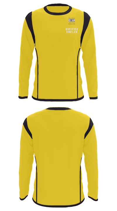 Certified Hustler 13208661 Long Sleeve Performance Shirt - 29