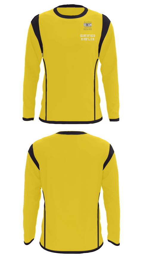 Long Sleeve Performance Shirt, Certified HustlerCertified Hustler, , Teamtime, Team time, sublimation, custom sports apparel, team uniforms, spirit wear, spiritwear, sports uniforms, custom shirts, team store, custom team store, fundraiser sports, apparel fundraiser