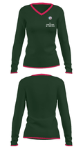 El Tripletazo NC foodtruck 97898055 Women's Long Sleeve V-neck Shirt - 30