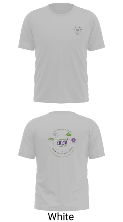 World green açaí bowl 42170125 Short Sleeve Performance Shirt - 5