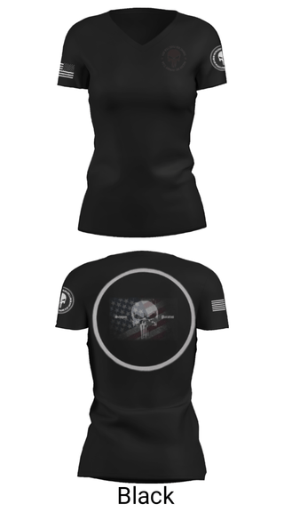 Women's Short Sleeve Vneck Shirt, , Marines, Teamtime, Team time, sublimation, custom sports apparel, team uniforms, spirit wear, spiritwear, sports uniforms, custom shirts, team store, custom team store, fundraiser sports, apparel fundraiser