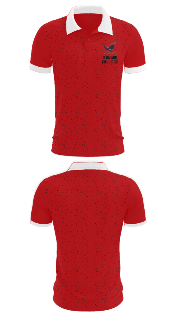 Short Sleeve Performance Polo, Howard College, Spirit Store, Teamtime, Team time, sublimation, custom sports apparel, team uniforms, spirit wear, spiritwear, sports uniforms, custom shirts, team store, custom team store, fundraiser sports, apparel fundraiser
