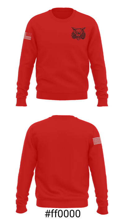 Grand Blanc High School Wrestling 73051036 Crew Neck Sweatshirt - 16