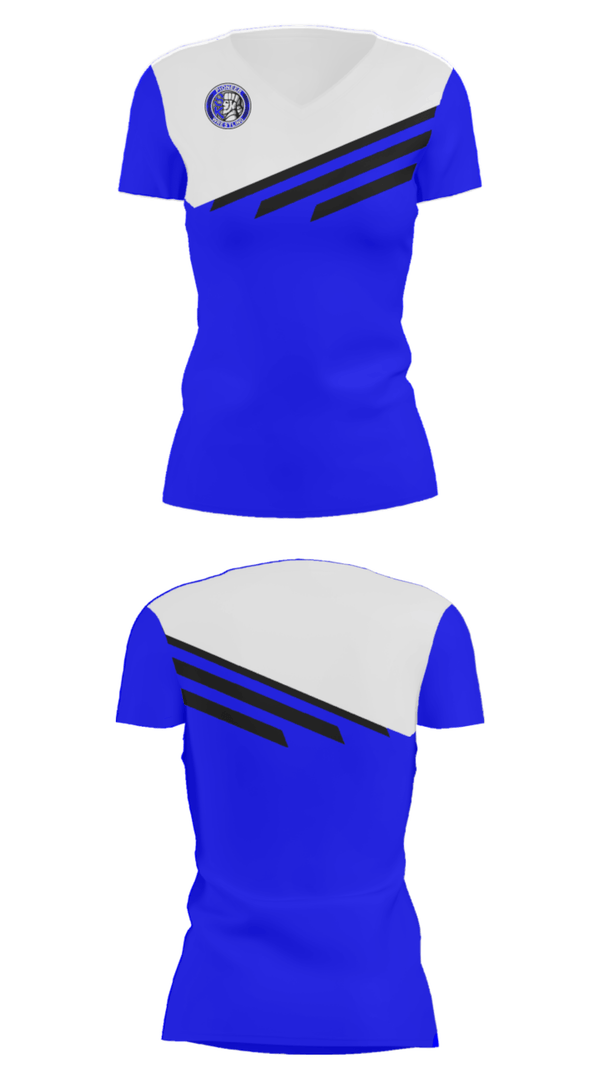 Women's Short Sleeve Vneck Shirt, Simon Kenton High School Wrestling, Wrestling, Teamtime, Team time, sublimation, custom sports apparel, team uniforms, spirit wear, spiritwear, sports uniforms, custom shirts, team store, custom team store, fundraiser sports, apparel fundraiser