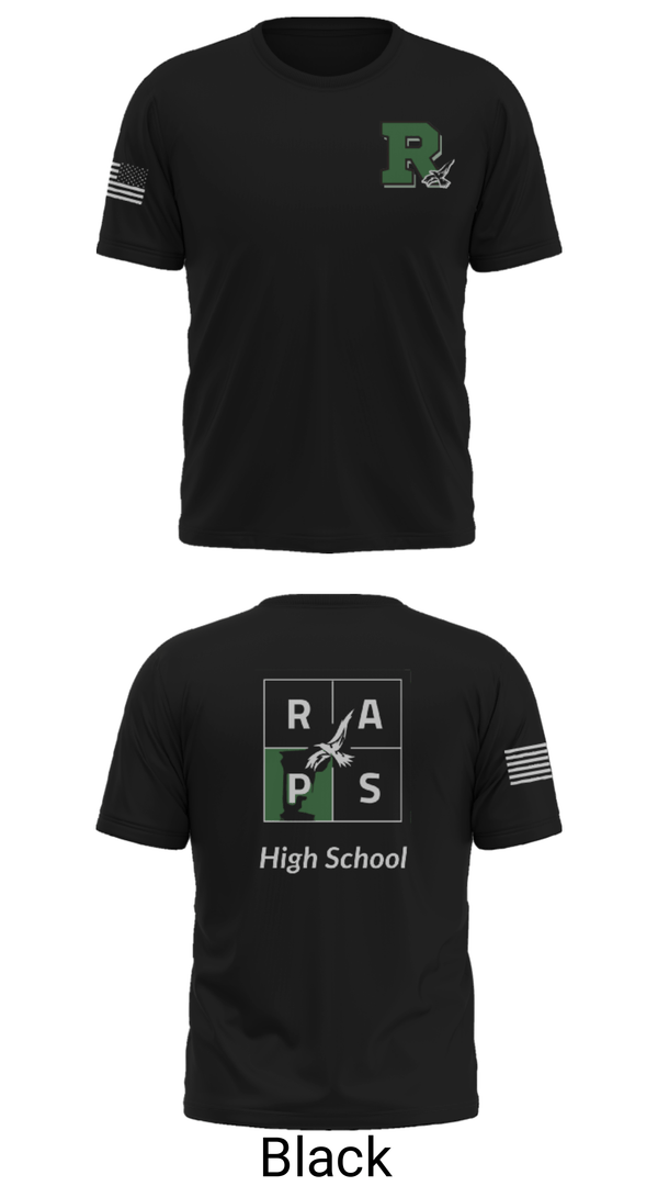 Short Sleeve Performance Shirt, Rapoport Academy Public School-Meyer High School Basketball, Women's Basketball, Teamtime, Team time, sublimation, custom sports apparel, team uniforms, spirit wear, spiritwear, sports uniforms, custom shirts, team store, custom team store, fundraiser sports, apparel fundraiser
