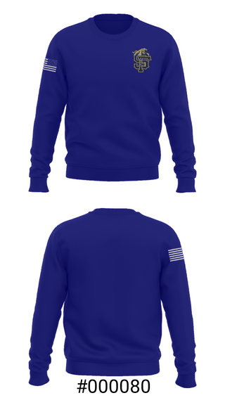 Crew Neck Sweatshirt, Sumner-Fredericksburg High School Basketball, Women's Basketball, Teamtime, Team time, sublimation, custom sports apparel, team uniforms, spirit wear, spiritwear, sports uniforms, custom shirts, team store, custom team store, fundraiser sports, apparel fundraiser