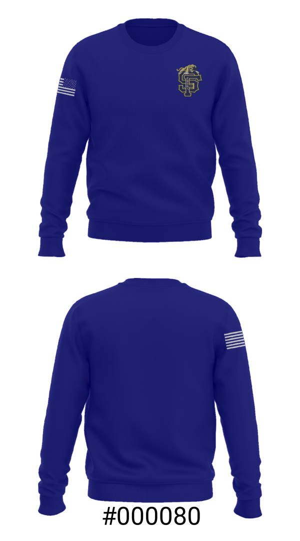 Crew Neck Sweatshirt, Sumner-Fredericksburg High School Basketball, Women's Basketball, Teamtime, Team time, sublimation, custom sports apparel, team uniforms, spirit wear, spiritwear, sports uniforms, custom shirts, team store, custom team store, fundraiser sports, apparel fundraiser