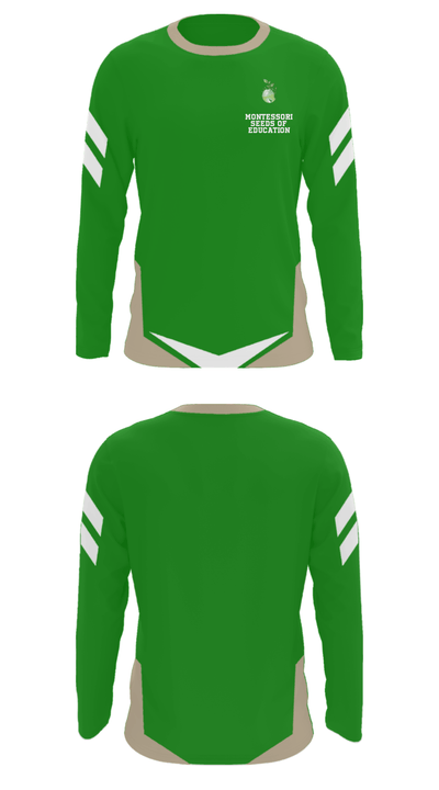 Montessori Seeds Of Education 89248990 Long Sleeve Performance Shirt - 33