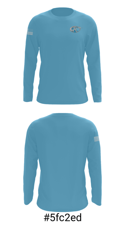 Kealakehe High School Wrestling 5236059 Long Sleeve Performance Shirt - 18