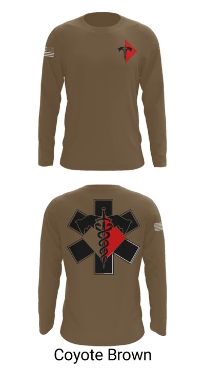 307th Medics 69478986 Long Sleeve Performance Shirt - 11