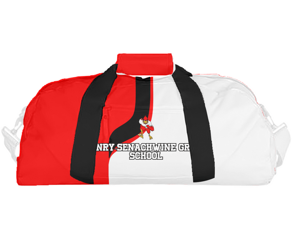 Duffle Bag, Henry-Senachwine Grade School, Spirit Store, Teamtime, Team time, sublimation, custom sports apparel, team uniforms, spirit wear, spiritwear, sports uniforms, custom shirts, team store, custom team store, fundraiser sports, apparel fundraiser