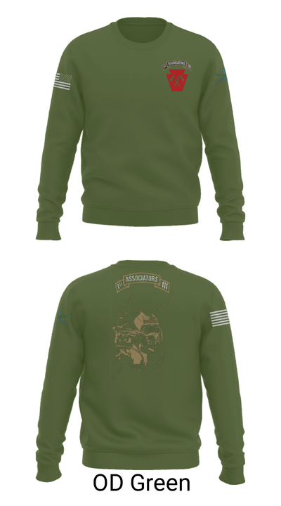 1-111th IN BN 38506759 Crew Neck Sweatshirt - 26