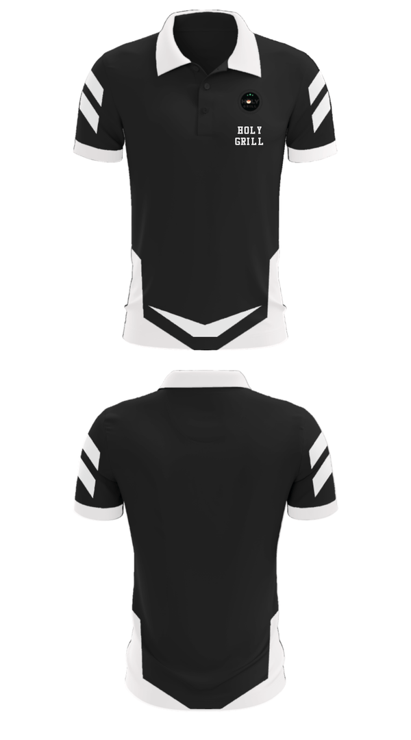 Short Sleeve Performance Polo, Holy Grill, , Teamtime, Team time, sublimation, custom sports apparel, team uniforms, spirit wear, spiritwear, sports uniforms, custom shirts, team store, custom team store, fundraiser sports, apparel fundraiser
