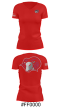 Franklinton High School Swimming 35883483 Women's Short Sleeve V-neck Shirt - 21