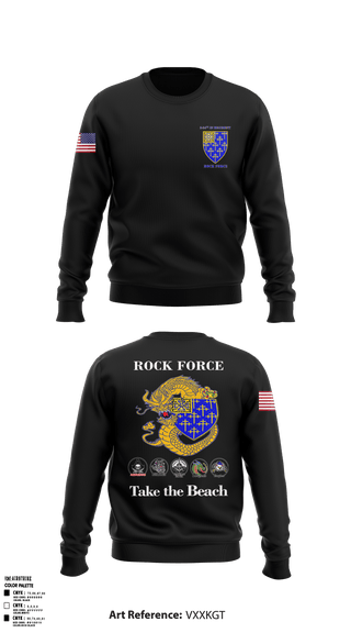 Crew Neck Sweatshirt, 3rd Battalion, 34th Infantry Regiment, Army, Teamtime, Team time, sublimation, custom sports apparel, team uniforms, spirit wear, spiritwear, sports uniforms, custom shirts, team store, custom team store, fundraiser sports, apparel fundraiser