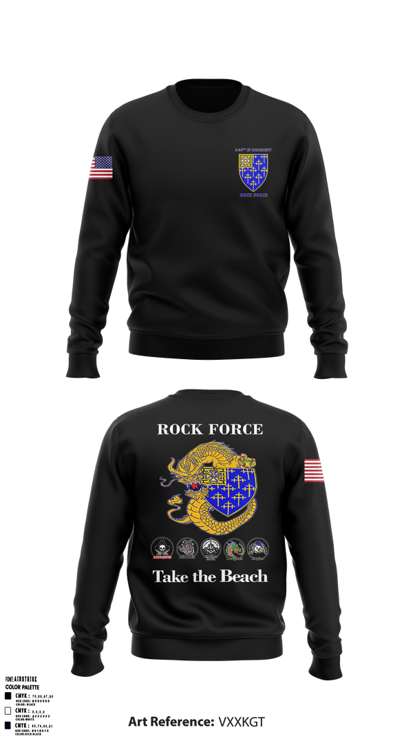 Crew Neck Sweatshirt, 3rd Battalion, 34th Infantry Regiment, Army, Teamtime, Team time, sublimation, custom sports apparel, team uniforms, spirit wear, spiritwear, sports uniforms, custom shirts, team store, custom team store, fundraiser sports, apparel fundraiser