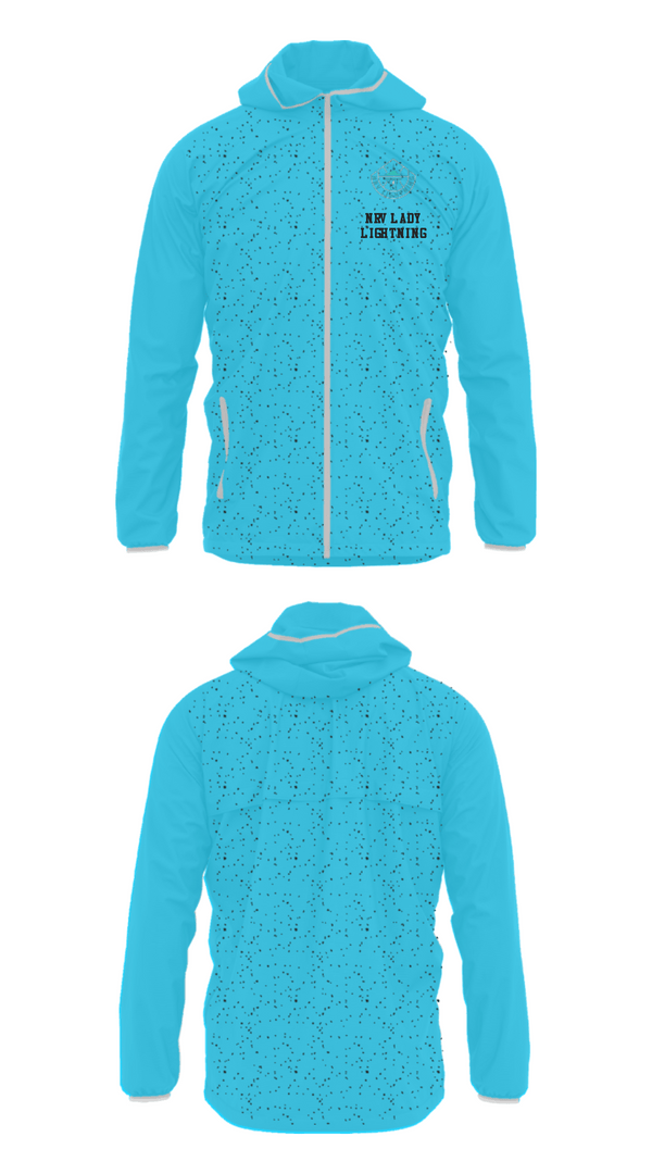 Windbreaker, NRV Lady Lightning, Women's Basketball, Teamtime, Team time, sublimation, custom sports apparel, team uniforms, spirit wear, spiritwear, sports uniforms, custom shirts, team store, custom team store, fundraiser sports, apparel fundraiser