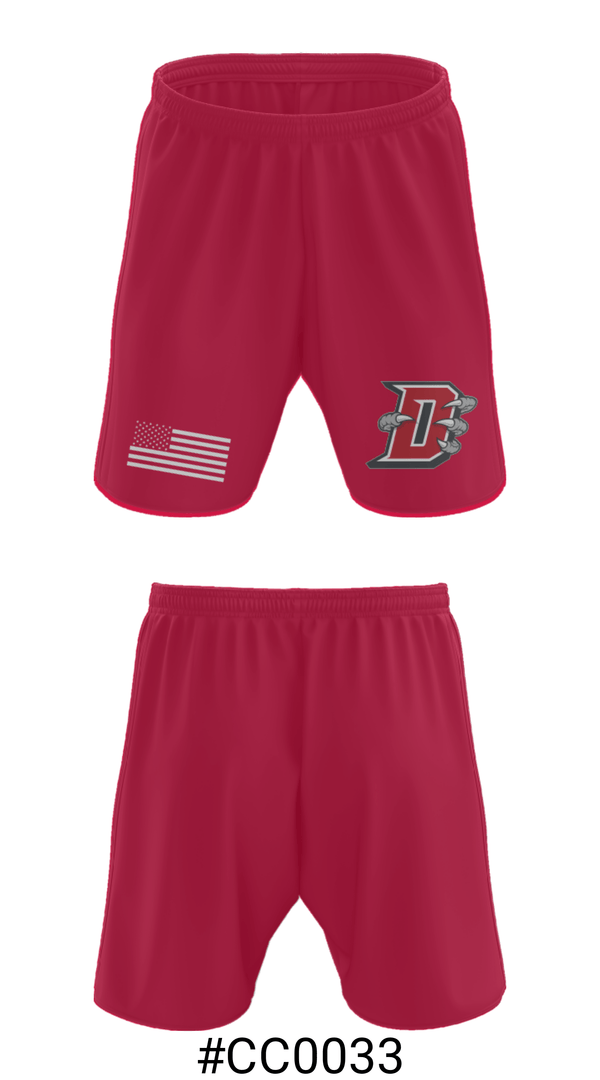 Athletic Shorts With Pockets, Dover Area High School Wrestling, Wrestling, Teamtime, Team time, sublimation, custom sports apparel, team uniforms, spirit wear, spiritwear, sports uniforms, custom shirts, team store, custom team store, fundraiser sports, apparel fundraiser