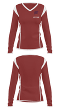 Whitman 29193337 Women's Long Sleeve V-neck Shirt - 32