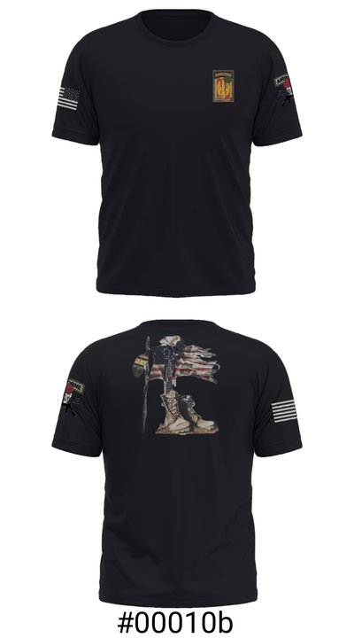18th FA BDE Airborne 33985132 Short Sleeve Performance Shirt - 6