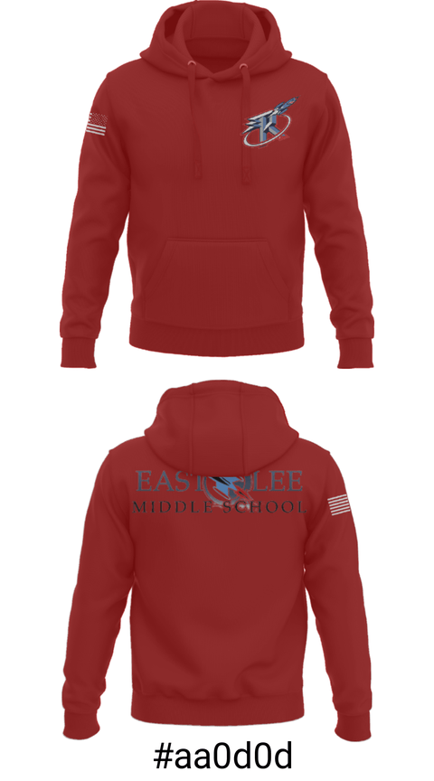 Hoodie, East Lee Middle School, Spirit Store, Teamtime, Team time, sublimation, custom sports apparel, team uniforms, spirit wear, spiritwear, sports uniforms, custom shirts, team store, custom team store, fundraiser sports, apparel fundraiser