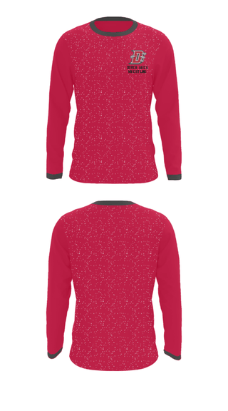 Long Sleeve Performance Shirt, Dover Area High School Wrestling, Wrestling, Teamtime, Team time, sublimation, custom sports apparel, team uniforms, spirit wear, spiritwear, sports uniforms, custom shirts, team store, custom team store, fundraiser sports, apparel fundraiser