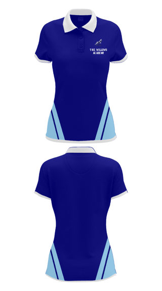 Women's Short Sleeve Performance Polo, The Willows Academy, Spirit Store, Teamtime, Team time, sublimation, custom sports apparel, team uniforms, spirit wear, spiritwear, sports uniforms, custom shirts, team store, custom team store, fundraiser sports, apparel fundraiser