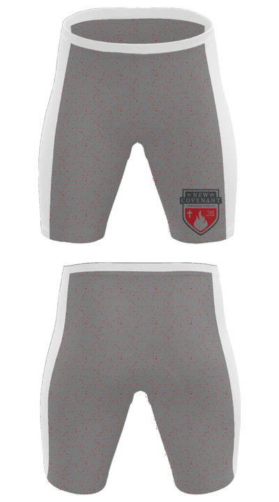 New Covenant Christian School Basketball 13469787 Men's Compression Shorts - 30