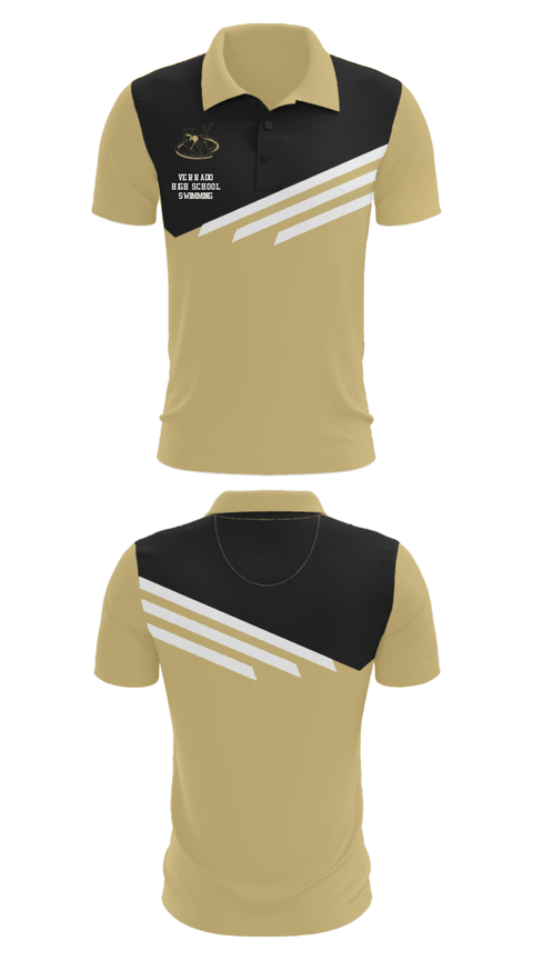 Short Sleeve Performance Polo, Verrado High School Swimming, Swimming, Teamtime, Team time, sublimation, custom sports apparel, team uniforms, spirit wear, spiritwear, sports uniforms, custom shirts, team store, custom team store, fundraiser sports, apparel fundraiser