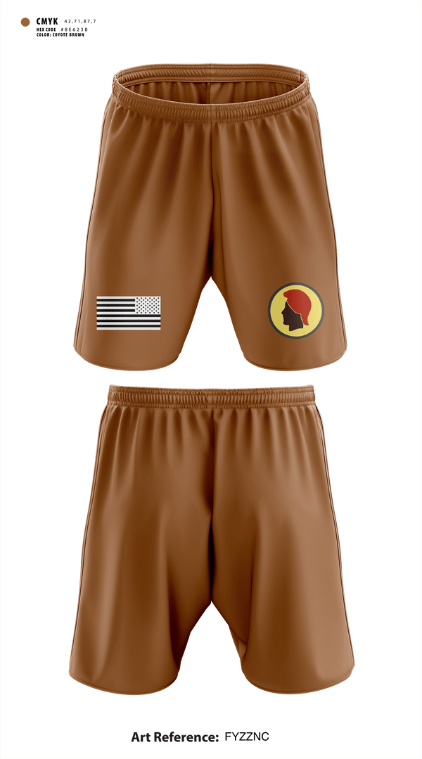 Athletic Shorts With Pockets, 230th Engineer Corps, , Teamtime, Team time, sublimation, custom sports apparel, team uniforms, spirit wear, spiritwear, sports uniforms, custom shirts, team store, custom team store, fundraiser sports, apparel fundraiser
