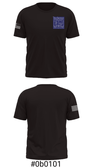 Short Sleeve Performance Shirt, Big Springs Charter School, Spirit Store, Teamtime, Team time, sublimation, custom sports apparel, team uniforms, spirit wear, spiritwear, sports uniforms, custom shirts, team store, custom team store, fundraiser sports, apparel fundraiser