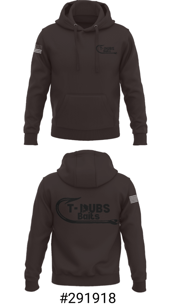 Hoodie, TDubs Baits, , Teamtime, Team time, sublimation, custom sports apparel, team uniforms, spirit wear, spiritwear, sports uniforms, custom shirts, team store, custom team store, fundraiser sports, apparel fundraiser
