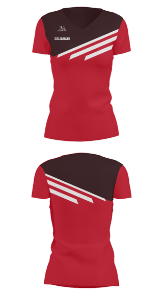 Women's Short Sleeve Vneck Shirt, EOLdaBRANDEOLdaBRAND, , Teamtime, Team time, sublimation, custom sports apparel, team uniforms, spirit wear, spiritwear, sports uniforms, custom shirts, team store, custom team store, fundraiser sports, apparel fundraiser