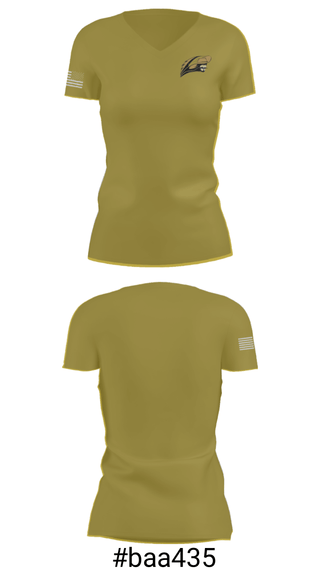 Women's Short Sleeve Vneck Shirt, Corunna High School Wrestling, Wrestling, Teamtime, Team time, sublimation, custom sports apparel, team uniforms, spirit wear, spiritwear, sports uniforms, custom shirts, team store, custom team store, fundraiser sports, apparel fundraiser