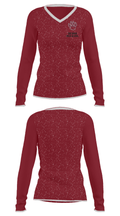Sherman High School 29211015 Women's Long Sleeve V-neck Shirt - 33