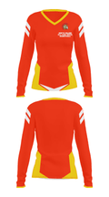 North College Hill High School Basketball 13999422 Women's Long Sleeve V-neck Shirt - 31
