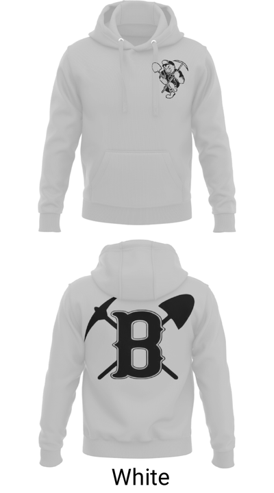 Bauxite Middle School Basketball 40408407 Hoodie - 3
