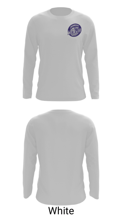 Chatham Kent Wildcats 95171561 Long Sleeve Performance Shirt - 4