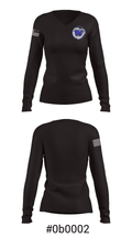 Oshkosh West High School 43699685 Women's Long Sleeve V-neck Shirt - 20