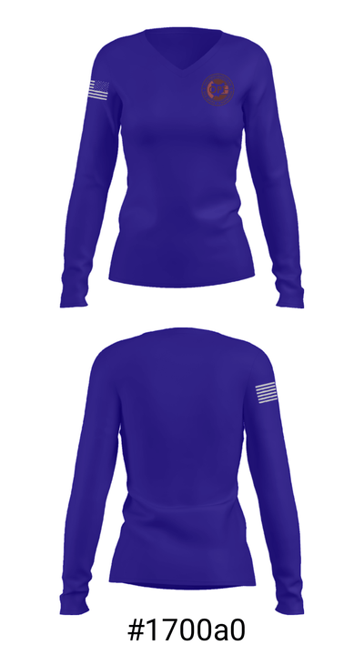 Ohio Performance Team 92794898 Women's Long Sleeve V-neck Shirt - 20