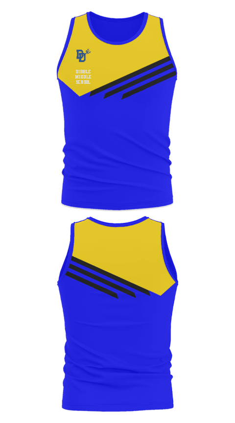 Tank Top, Dibble Middle School, Spirit Store, Teamtime, Team time, sublimation, custom sports apparel, team uniforms, spirit wear, spiritwear, sports uniforms, custom shirts, team store, custom team store, fundraiser sports, apparel fundraiser
