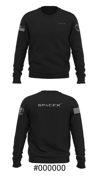 Crew Neck Sweatshirt, X FORCÉ ZX CJNG ELITE, Space Force, Teamtime, Team time, sublimation, custom sports apparel, team uniforms, spirit wear, spiritwear, sports uniforms, custom shirts, team store, custom team store, fundraiser sports, apparel fundraiser