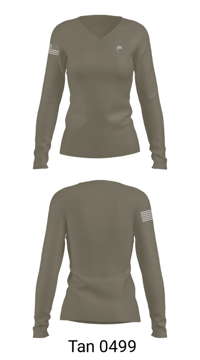 PGPD 29456729 Women's Long Sleeve V-neck Shirt - 39