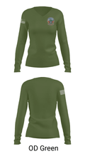 110th TCS 41593208 Women's Long Sleeve V-neck Shirt - 31