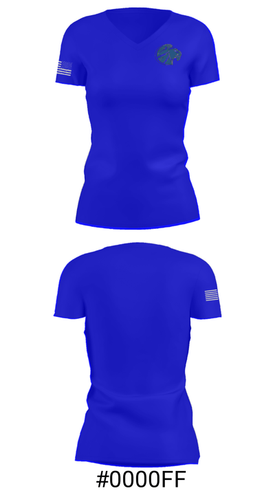 Goddard High School Basketball 3825332 Women's Short Sleeve V-neck Shirt - 21