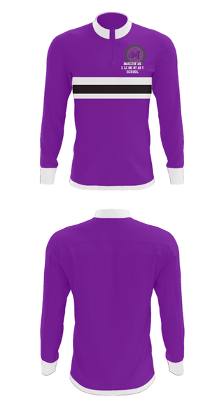 Quarter Zip Jacket, Mascoutah Elementary School, Spirit Store, Teamtime, Team time, sublimation, custom sports apparel, team uniforms, spirit wear, spiritwear, sports uniforms, custom shirts, team store, custom team store, fundraiser sports, apparel fundraiser