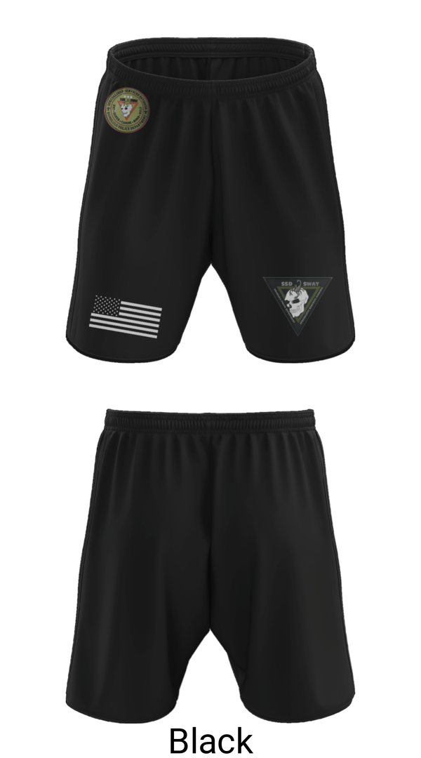 Athletic Shorts With Pockets, SSD, Police, Teamtime, Team time, sublimation, custom sports apparel, team uniforms, spirit wear, spiritwear, sports uniforms, custom shirts, team store, custom team store, fundraiser sports, apparel fundraiser
