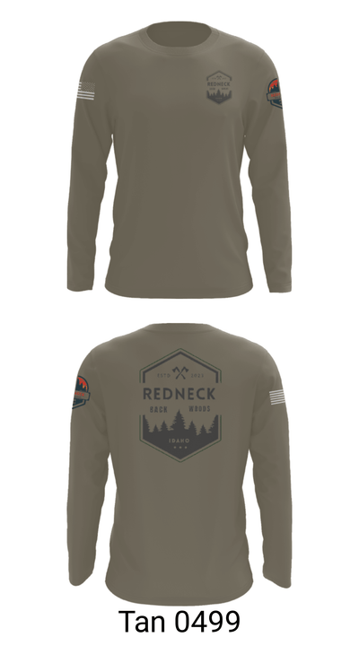 REDNECKS 52508917 Long Sleeve Performance Shirt - 35